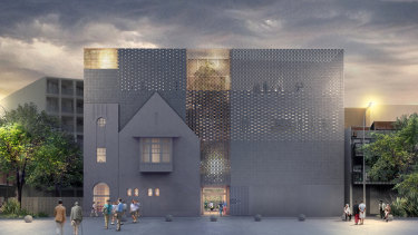 Kerstin Thompson's design for the  Jewish Holocaust Centre in Elsternwick.