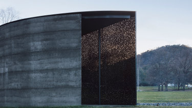 For Our Country, the Australian War Memorial’s Aboriginal and Torres Strait Islander memorial designed by artist Daniel Boyd and Edition Office Architects .