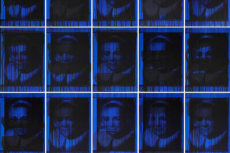 Lindy Lee's "The Silence of Painters" (1989) (detail).